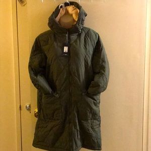 Bundled up Reversible sherpa Anorak jacket 🧥 olive/combo (True to size)